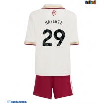 Camisa de Futebol Arsenal Kai Havertz #29 Equipamento Alternativo Infantil 2025-26 Manga Curta (+ Calças curtas)